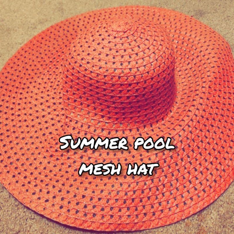 SUMMER MESH POOL HAT