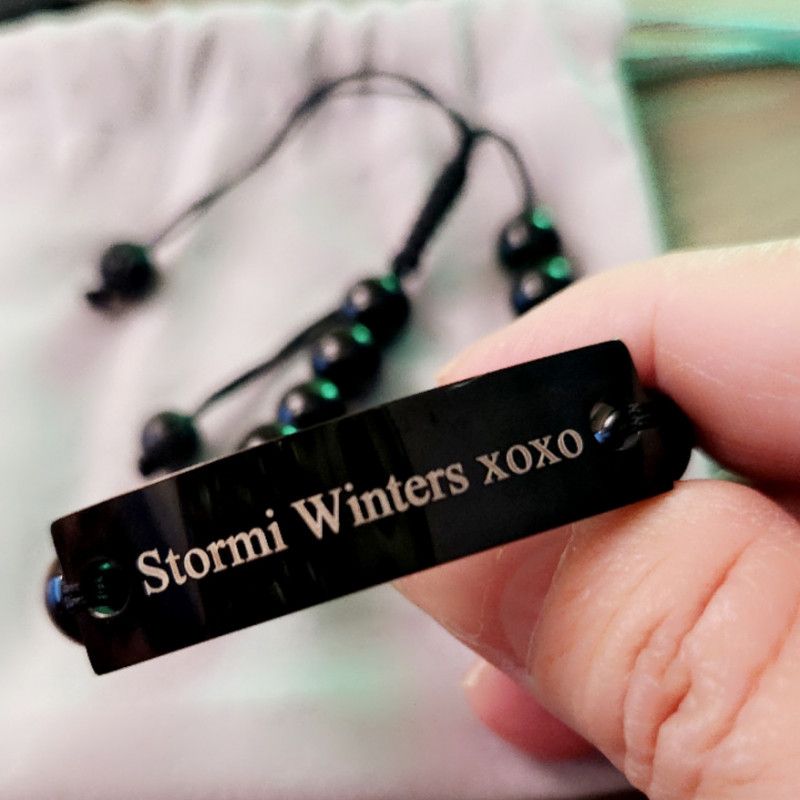 STORMI WINTERS ROPE BRACELET