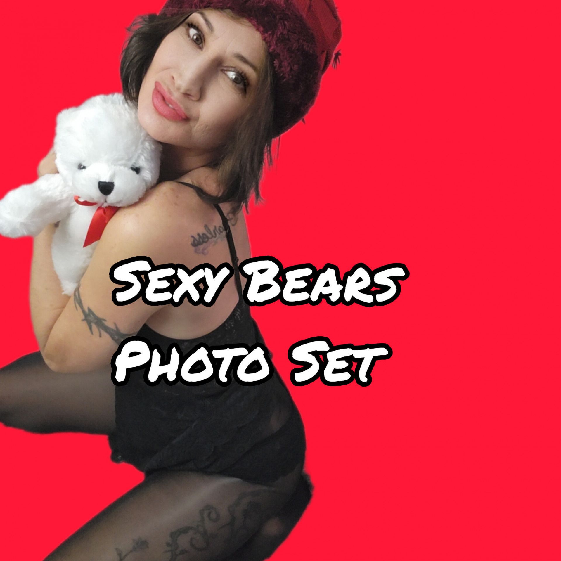 SEXY SWEET BEAR PHOTO LARGE SET