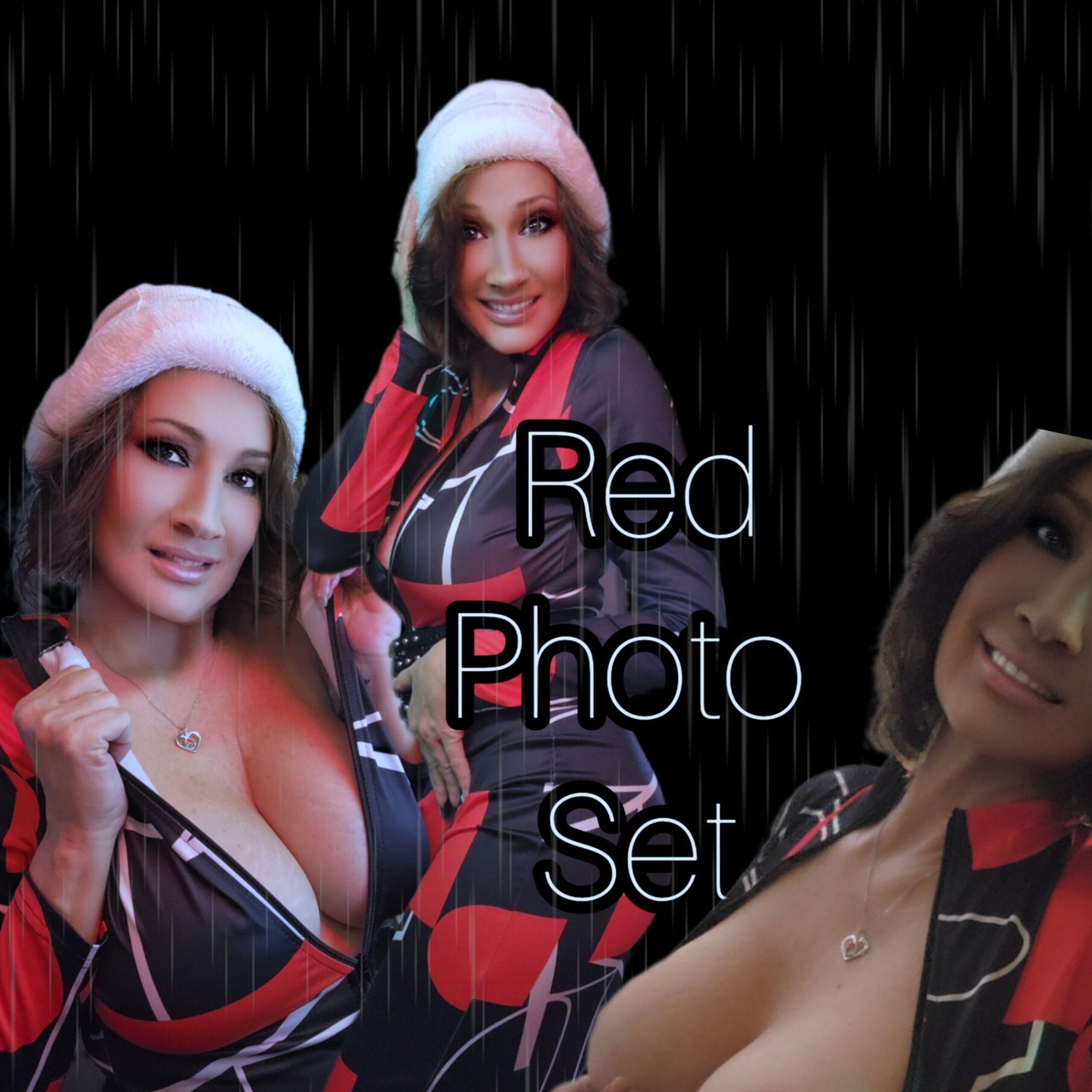 RED PHOTO SET