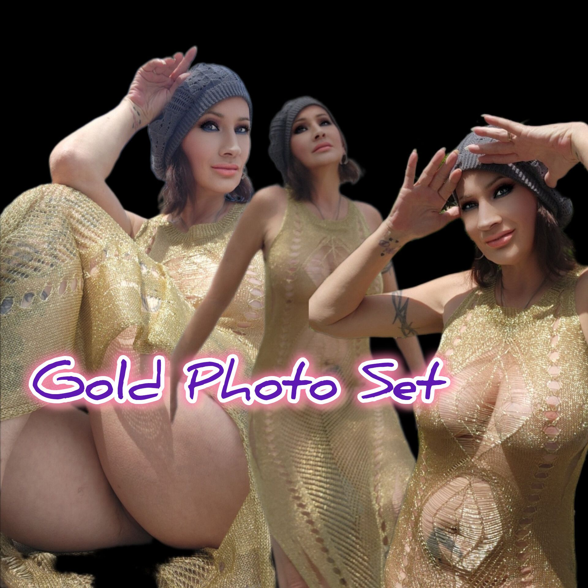 GOLD PHOTO SET