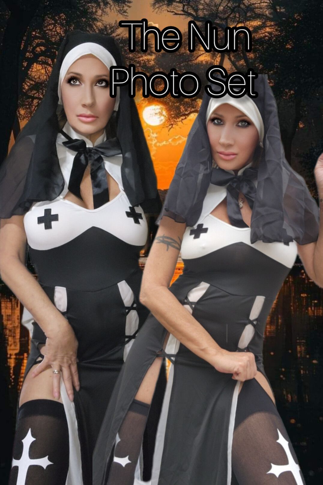 THE NUN PHOTO SET