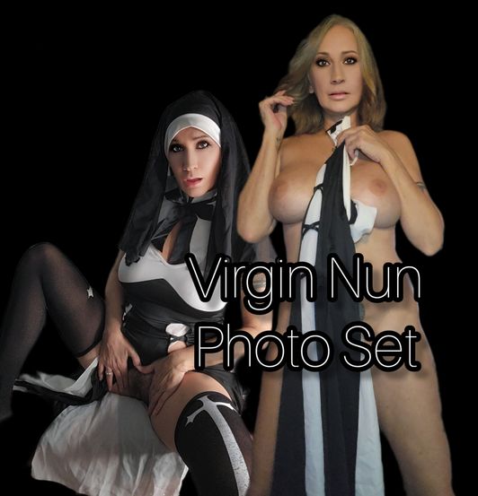 VIRGIN NUN PHOTO SET