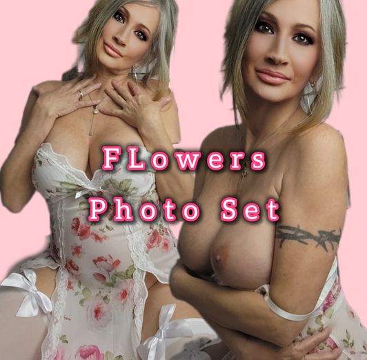 FLOWERS PHOTO SET