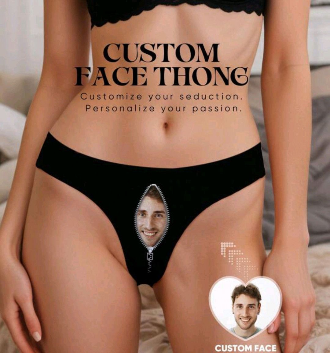 Custom Face Thong