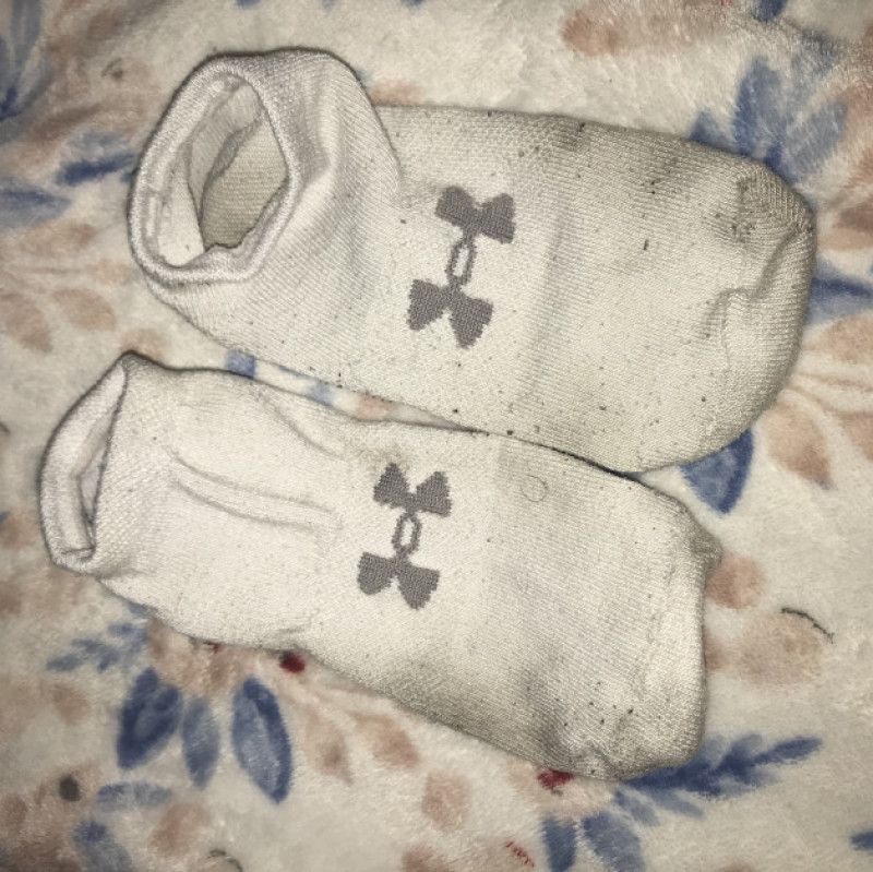 Stinky Under Armour socks