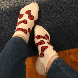 Hello Kitty Bow Socks Photo set