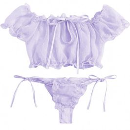 Buy me sexy purple lingerie