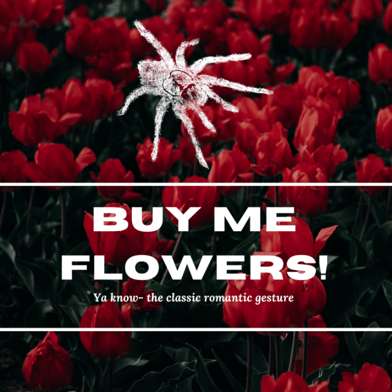 Buy me flowers!