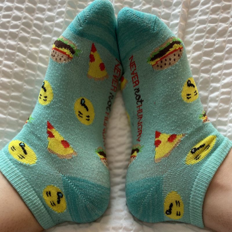 Never not hungry socks