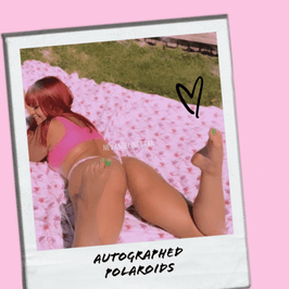 Autographed Polaroids 10 pack