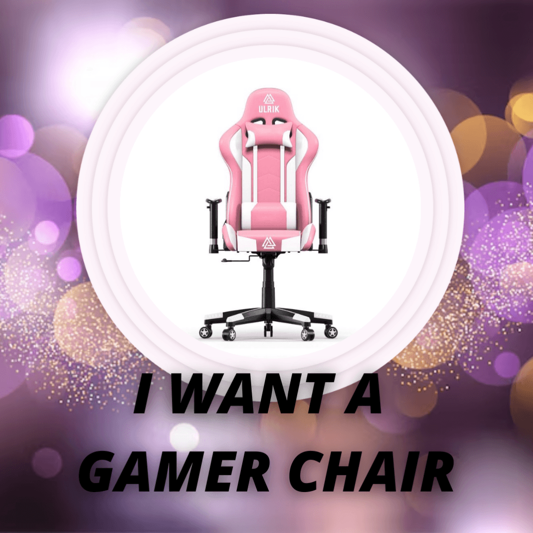 I need a pink chair