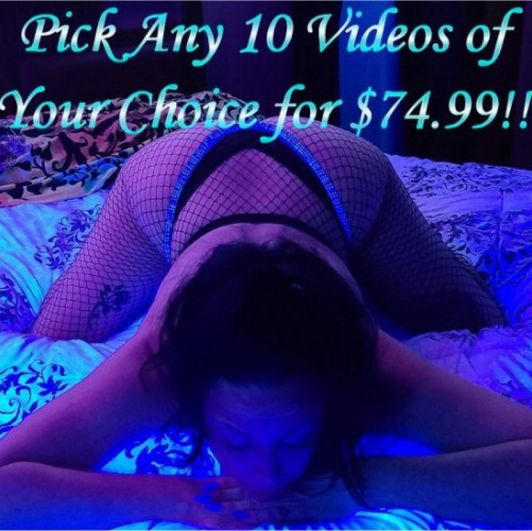 10 Videos of Your Choice Bundle