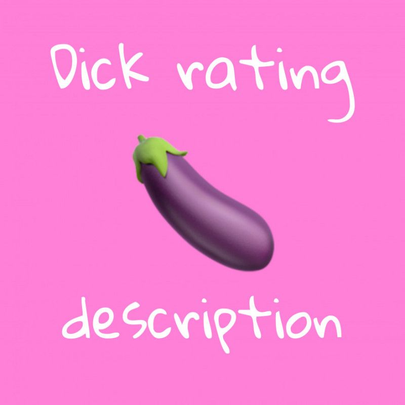 Dick rating description