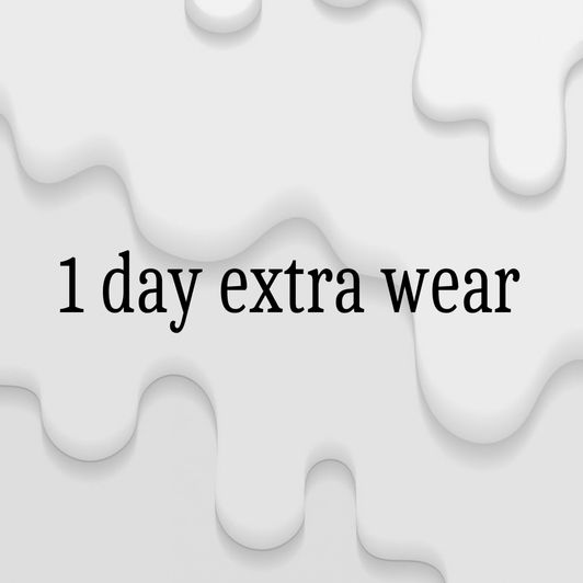1 day extra wear add on