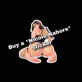 Nicole Nabors sticker 2