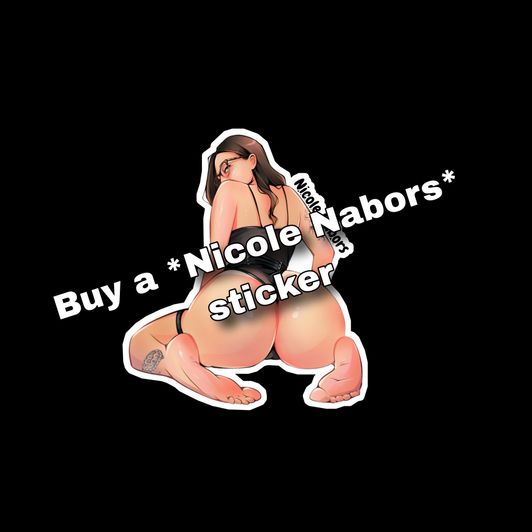 Nicole Nabors sticker