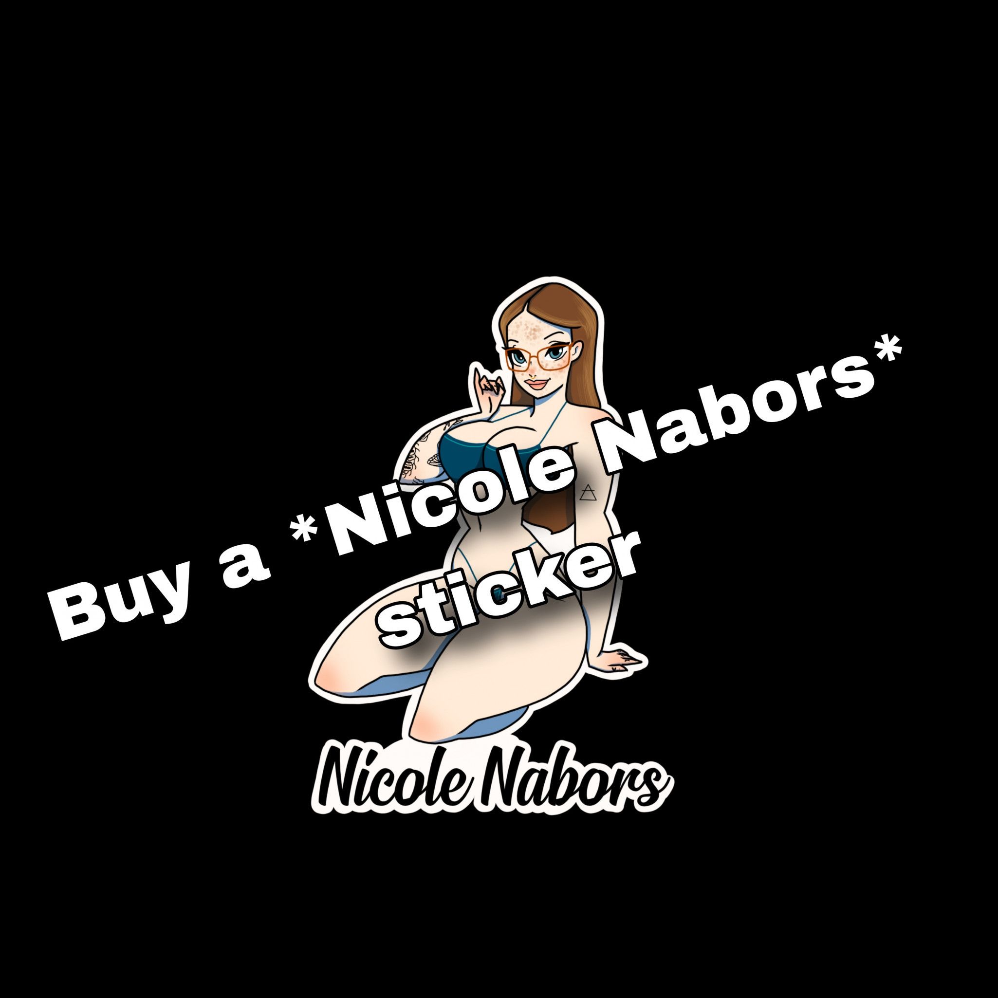 Nicole Nabors sticker 1