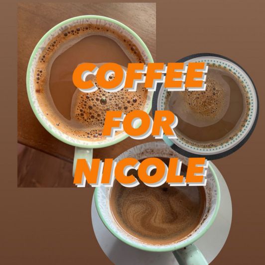 Buy a coffee for Nicole