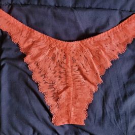 Orange Naughty Neon Brazilian Panty