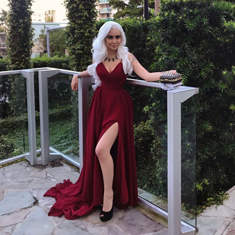 Red Dress from XBIZ Awards Miami 2018