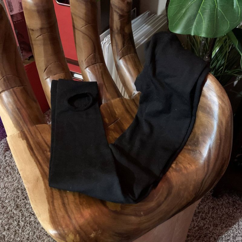 Fleece Lined Toeless Stockings