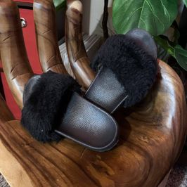 Black Fur Slides