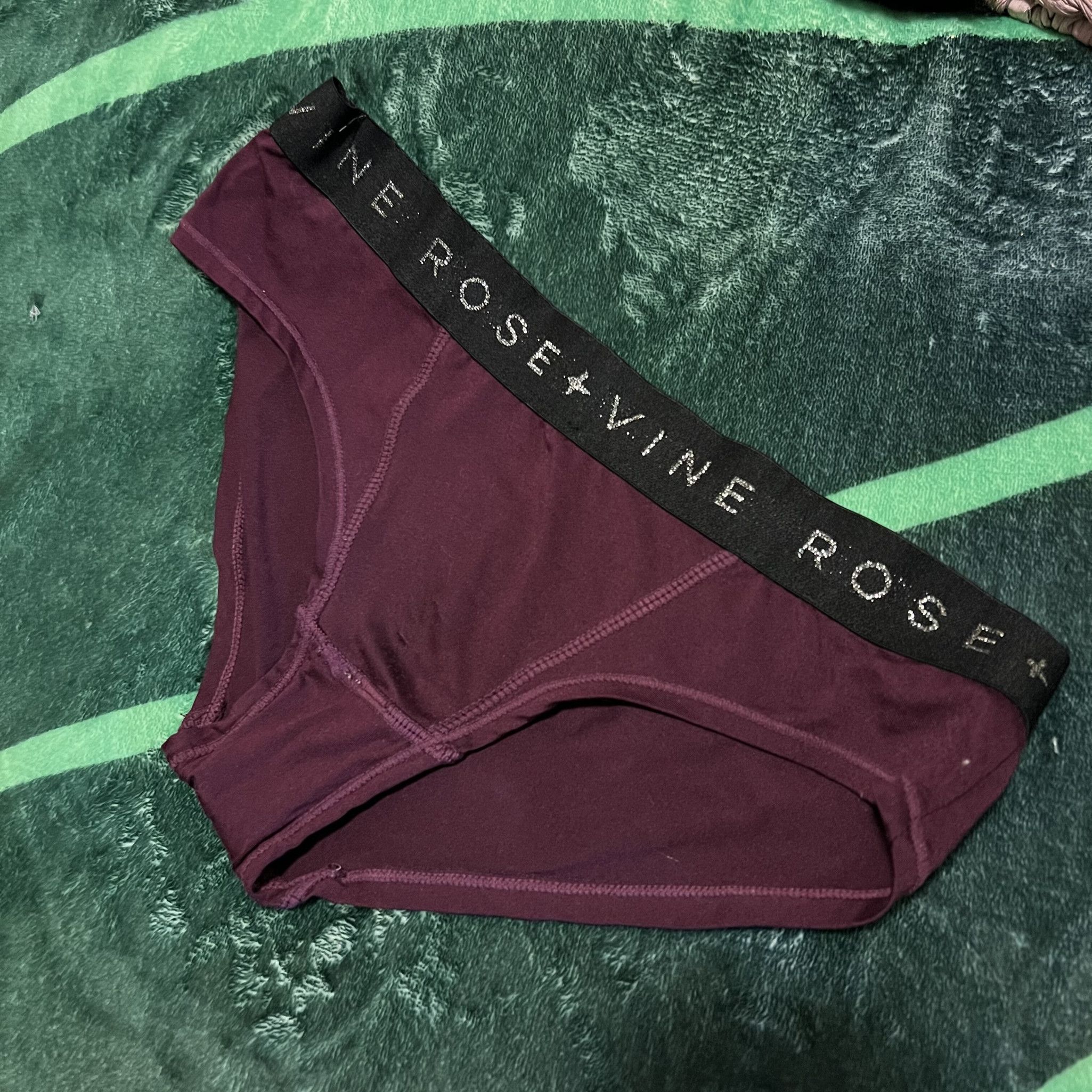 Burgundy Cheeky Panty