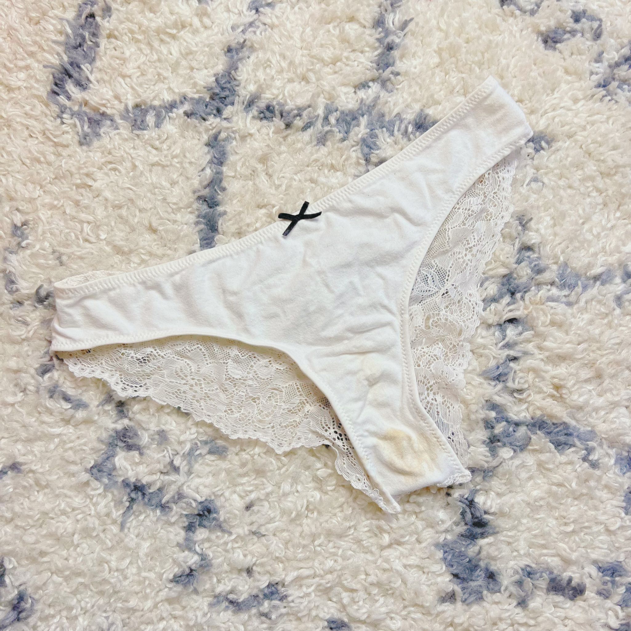 white lace cotton panty