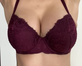 Purple Lace Bra