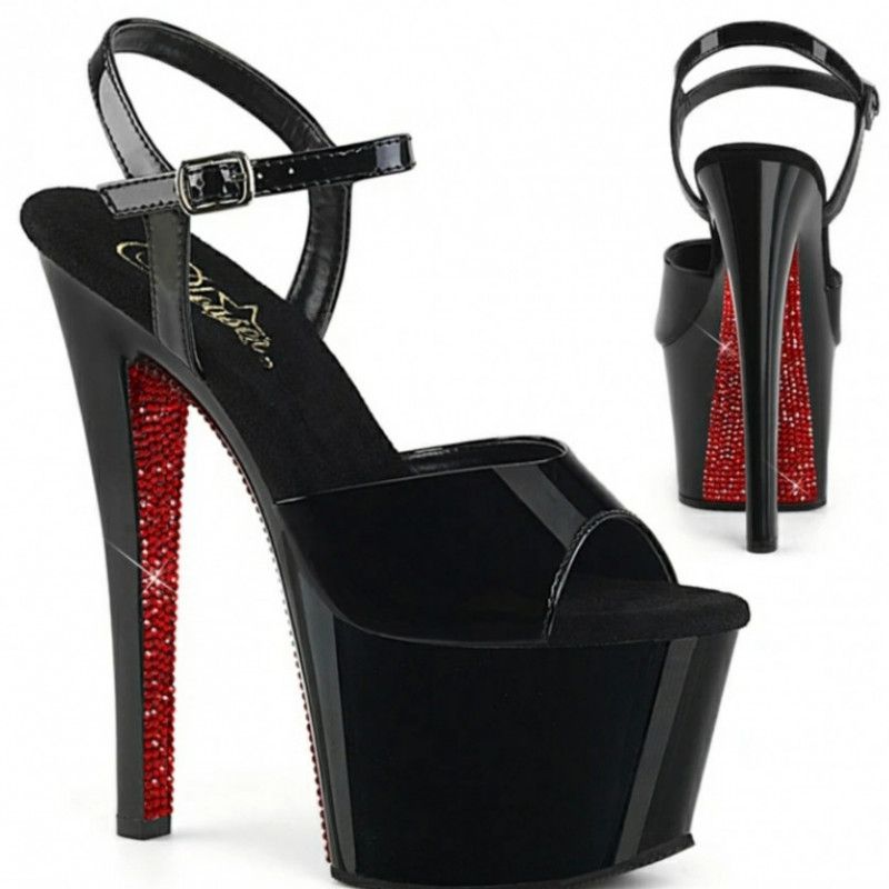 Gift me: Red Rhinestone Heels