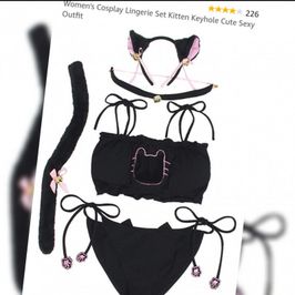 Spoil Me Kitty Neko Cosplay Lingerie