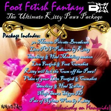 Foot Fetish Fantasy: Ultimate Kitty Paws