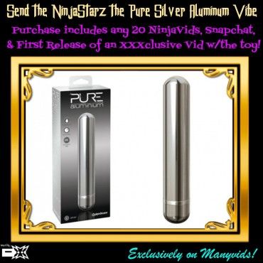 Gift the NinjaStarz a Pure Silver Vibe!