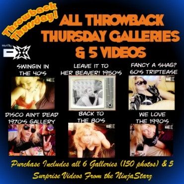 Throwback Thursday Gallery and Video Pak