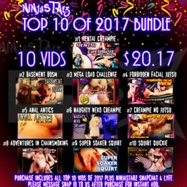 NinjaStarz Top 10 Vids of 2017 Bundle