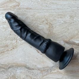 Used Many Times Black Dildo and Bonus