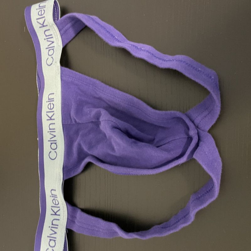 Calvin Klein purple jockstrap Small