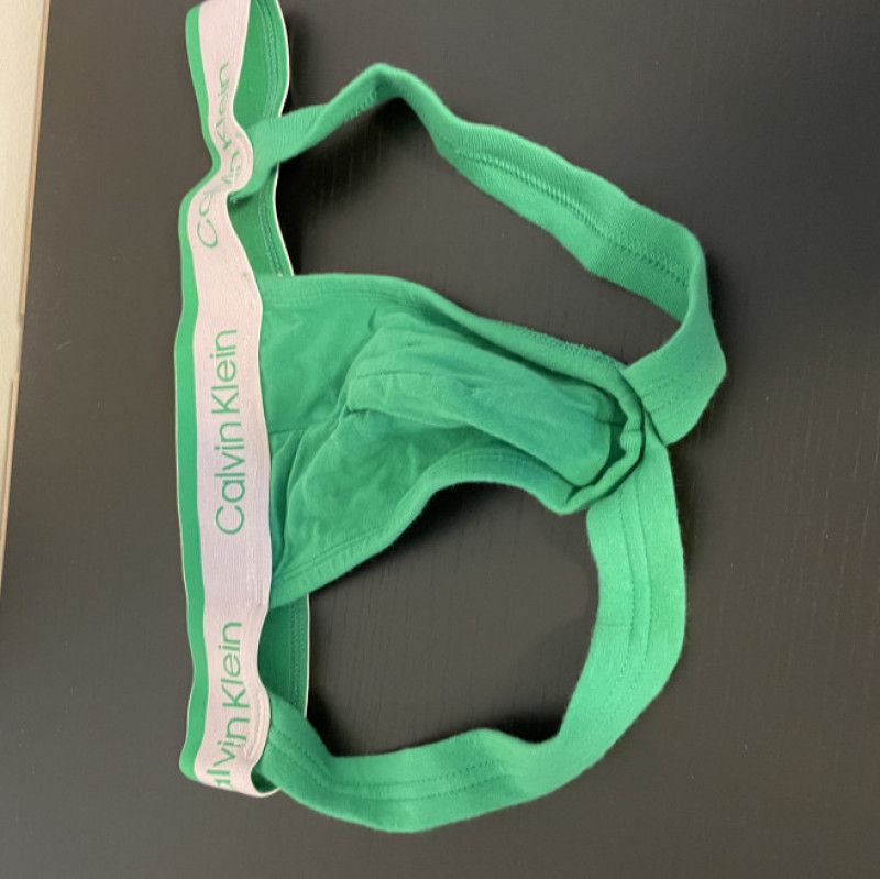 Calvin Klein Green Jockstrap Small