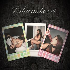 Vintage polaroid set