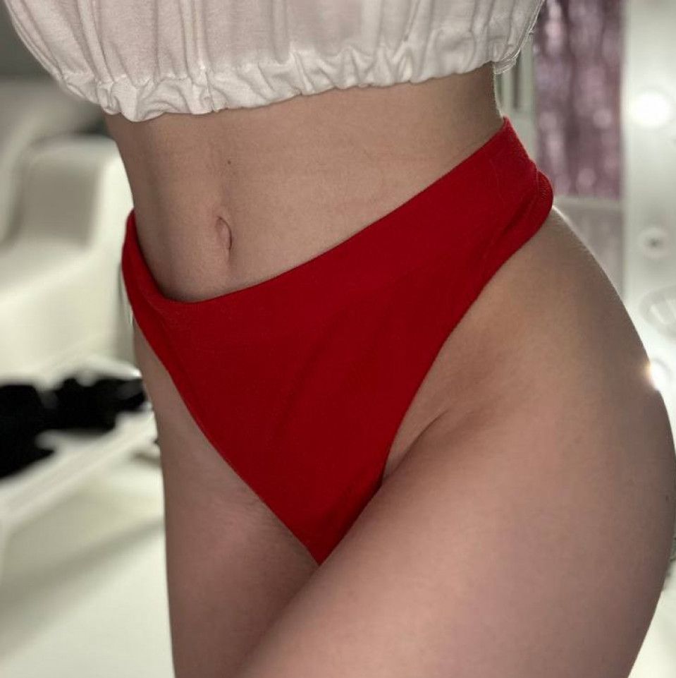 Red panties