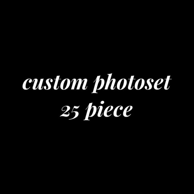 custom photoset 25 photos