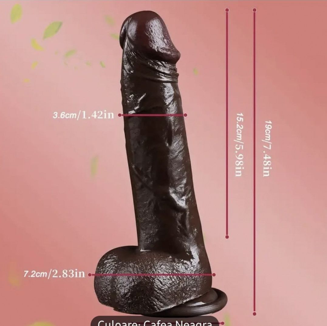 Black Dildo 19 cm