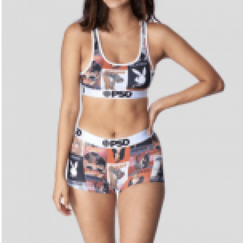 Playboy  Covers  Sports Bra  L  MULTI