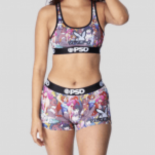 Playboy  Cyber Bunnies  Boy Short  L