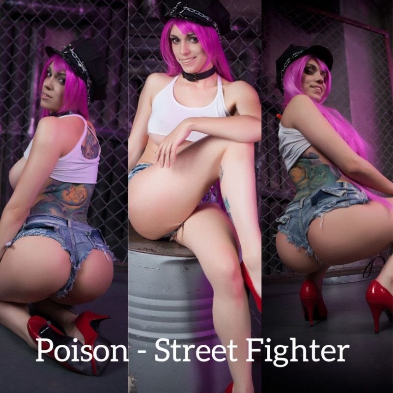 Poison  Street Fighter ero cosplay