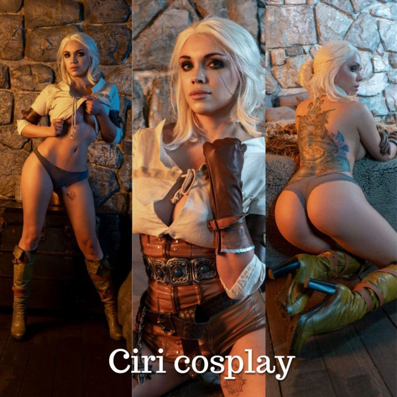 Ciri cosplay photoset