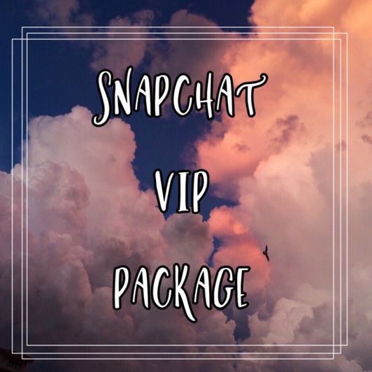 Snapchat VIP package