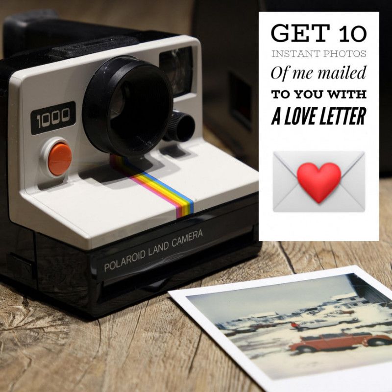 LOVE LETTER AND POLAROIDS