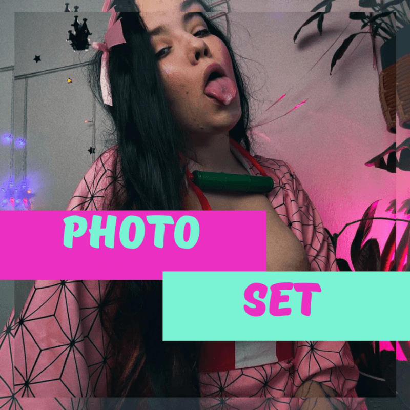 Nezuko cosplay Photo Set